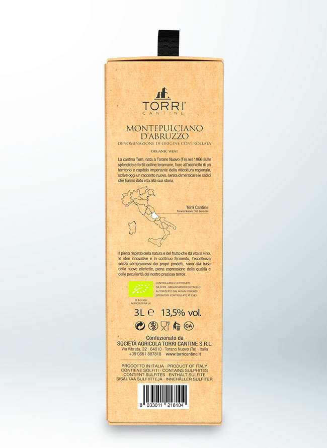 3L Bag in Box Montepulciano D'Abruzzo DOC - Image 3