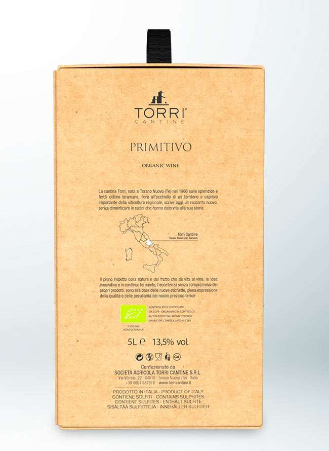 5L Bag in Box Primitivo - Image 3