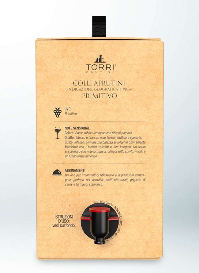 5L Bag in Box Primitivo - Image 2