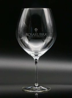 Alternative view of Duo Rosarubra glasses with gift box