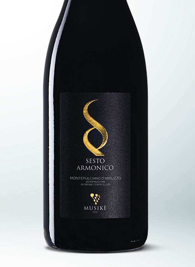Musikè Sesto Armonico Montepulciano d'Abruzzo DOC 0,75L - Image 2