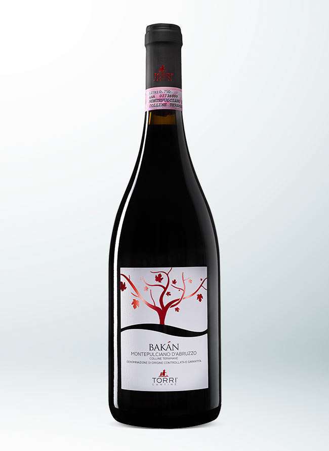 Torri Bakán Montepulciano D'Abruzzo DOCG 2017 0,75L