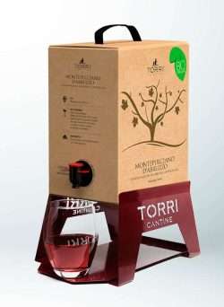 "Bacchus" bag-in-box holder