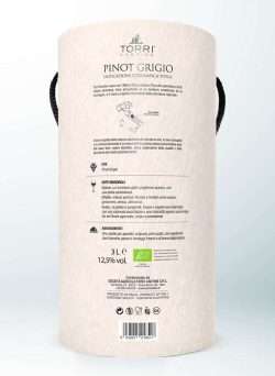 Alternative view of 3L Bag in Tube Pinot Grigio IGT Terre di Chieti