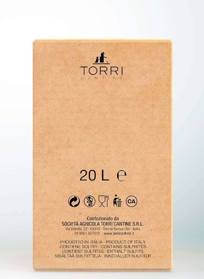 20L Bag in Box with CMB Tap Montepulciano d'Abruzzo DOC 2021 Organic - Image 4