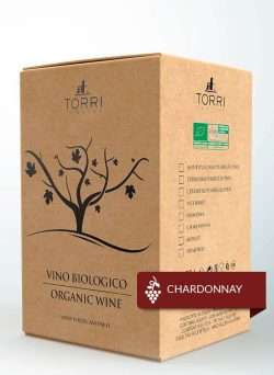 20L Bag in Box with CMB Tap Chardonnay Organic
