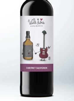 Alternative view of With Love - Hard & Rock - Cabernet Sauvignon 0,75L