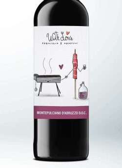 Alternative view of With Love - Fornacella & Arrosticini - Montepulciano d'Abruzzo DOC 0,75L