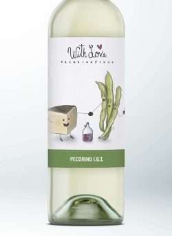 Alternative view of With Love - Pecorino e Fave - Pecorino IGT Terre di Chieti 0,75L