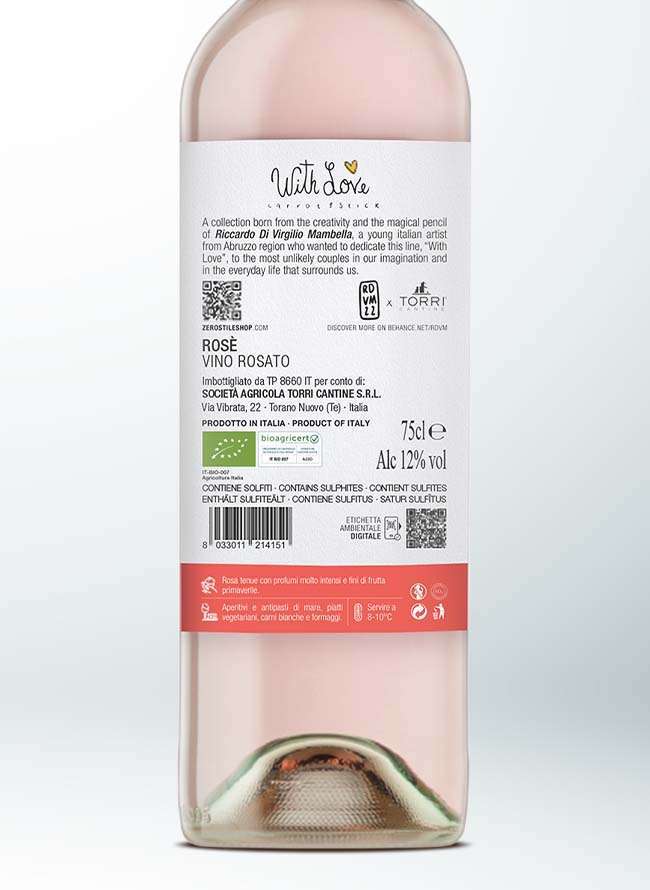 With Love - Carrot & Stick - Rosé 0,75L - Image 3