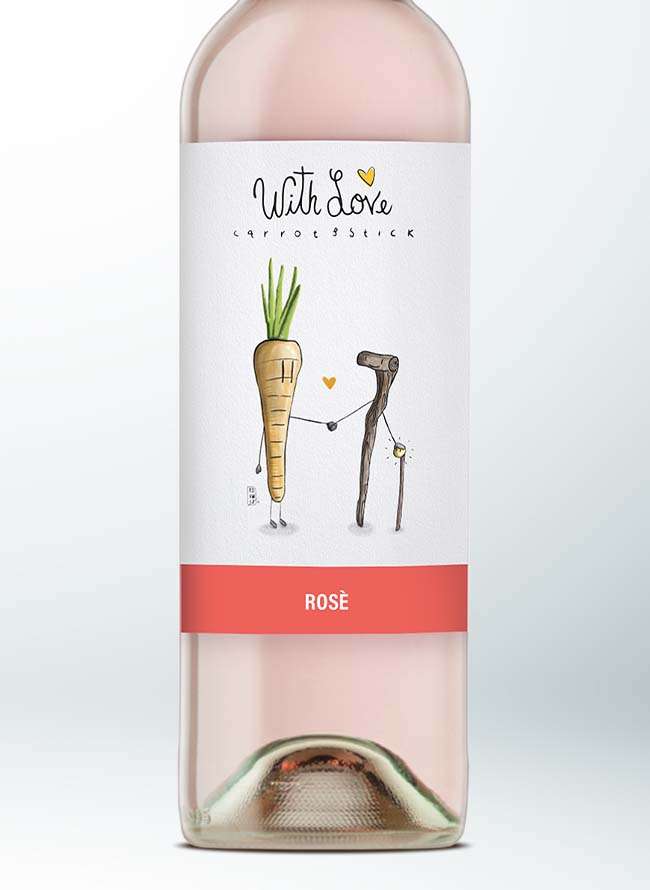 With Love - Carrot & Stick - Rosé 0,75L - Image 2