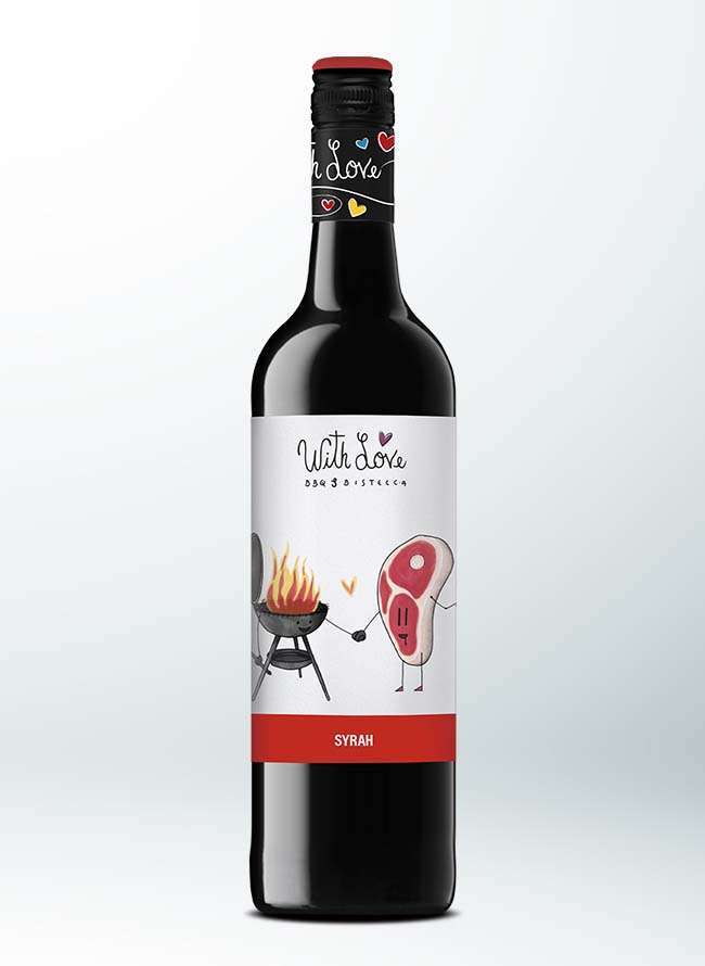 With Love - BBQ & Bistecca - Syrah 0,75L