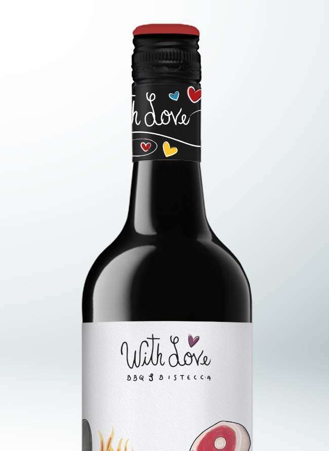 With Love - BBQ & Bistecca - Syrah 0,75L - Image 4